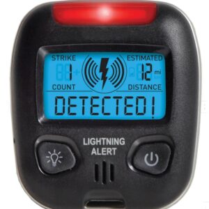 Detector de Rayos Atmosféricos Uso Portátil