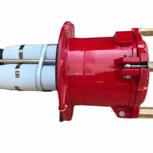 Enchufe Minero Macho Embutido Clase 22-25KV Tapa 4 Pernos