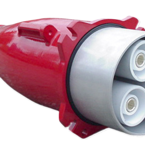 Enchufe Minero Hembra Volante Clase 22-25KV Tapa 4 Pernos