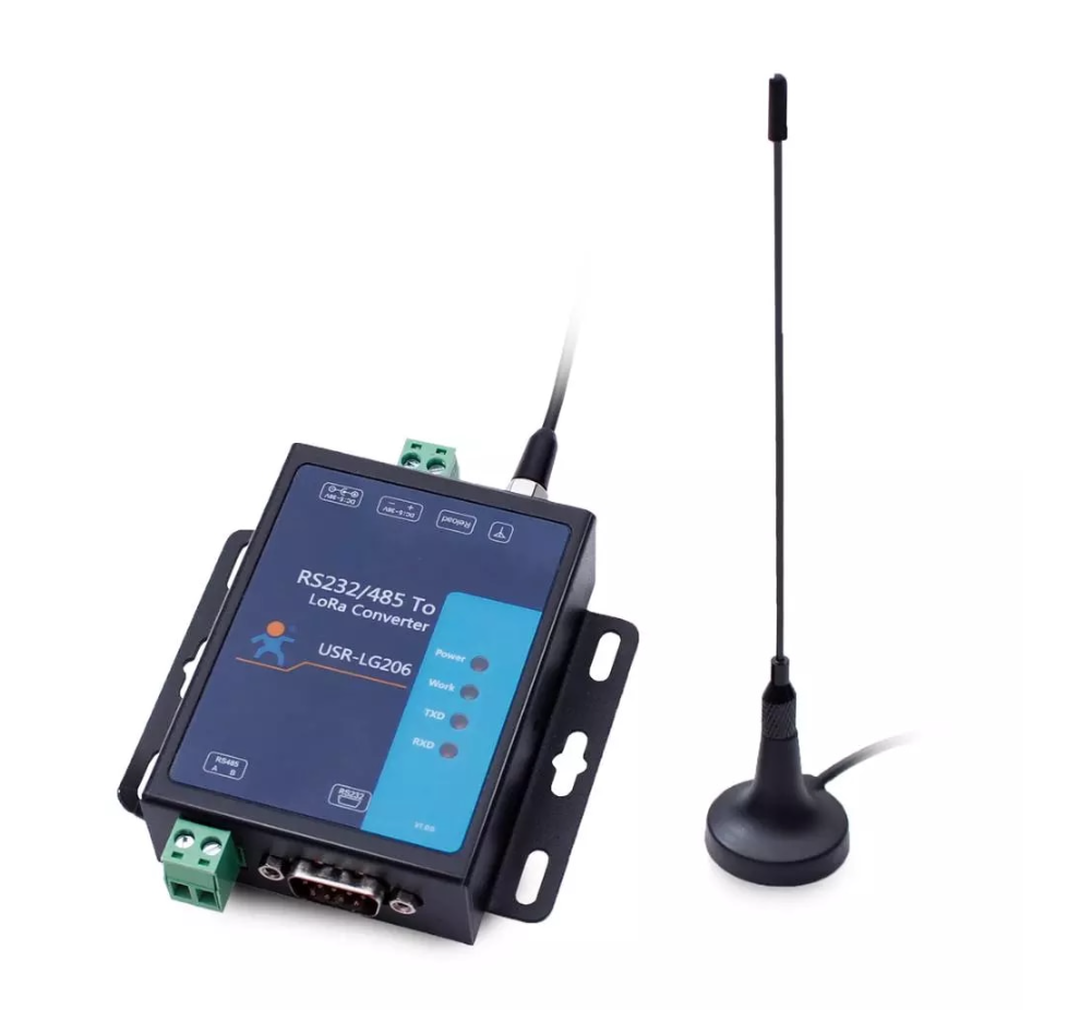 Radio Conversor Serial RS232 y RS485 a LoRa, punto a punto - Imagen 2