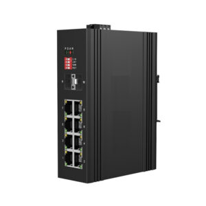 Switch Industrial PoE 8 puertos Administrable 10/100 / 1000T + 2 1000X SFP Ethernet