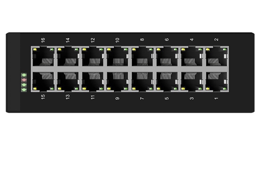 Switch Ethernet Industrial 16 puertos 10/100 Base-t Ip40 a Riel Din - Imagen 3