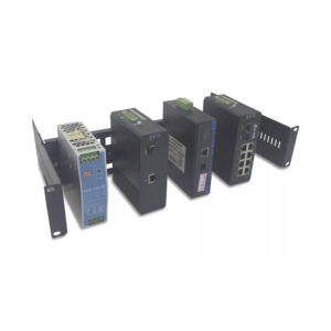 Soporte Rackeable 19" para Switch Industriales Riel DIN
