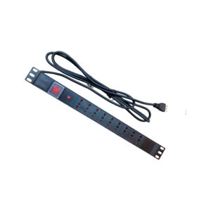 PDU Zapatilla Eléctrica 19" 9 Módulos 10 Amperes