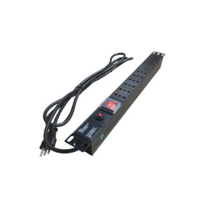 PDU Zapatilla Eléctrica 19"  6 Módulos 10 Amperes