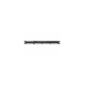 Patch Panel Placa vacia 24 posiciones Net.Key Negro