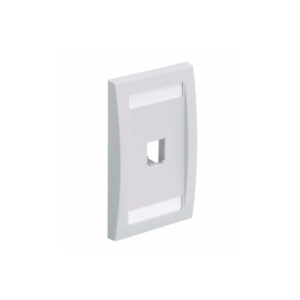 PANDUIT Face plate 1 posición Net-Key Blanco