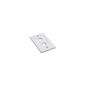EXELINK Face plate 2 posiciones Net-Key Blanco