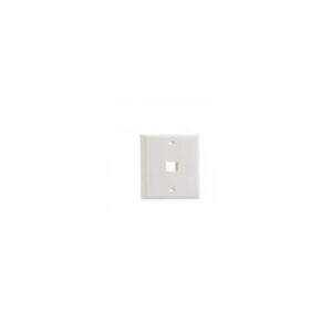 EXELINK Face plate 1 posición Net-Key Blanco