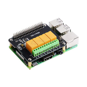 Módulo de Extensión 4 Relés para  RaspBerry Pi3 / Pi4 Apilable